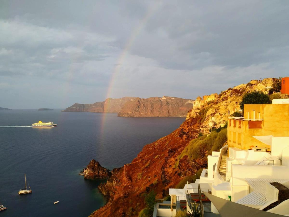 Апартаменты Elias Cave House 270O Caldera View Oia Экстерьер фото