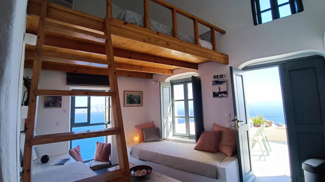 Апартаменты Elias Cave House 270O Caldera View Oia Экстерьер фото